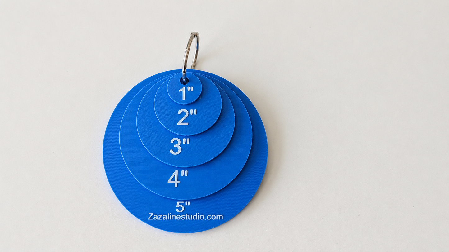 Perfect Round Corner Templates – 1" to 5" Radius Guides for Leather & Sewing