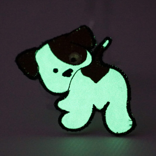Dog Bag PDF Pattern + Hardware Kit Bundle (Reflective Zipper & Glow in the dark Patch)