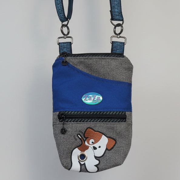 Embroidered Glow in the dark Dog Patch - Iron on Applique for Bags, Jackets and Hats