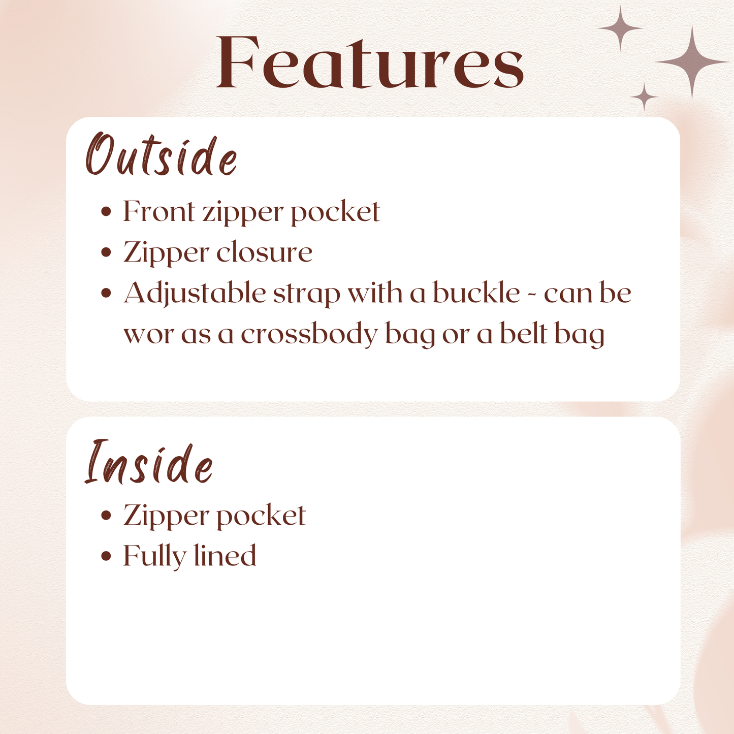 LILY Fanny Pack Sewing Pattern