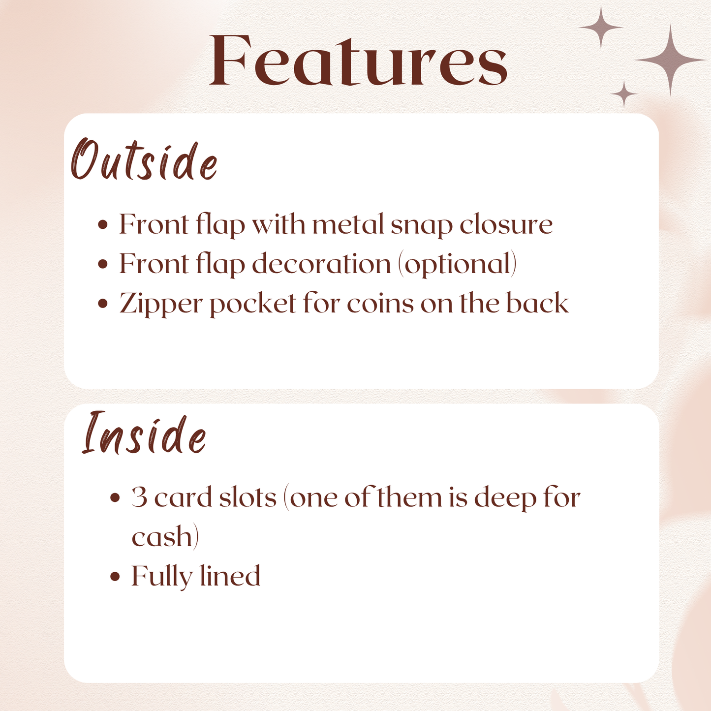 Sassy Wallet