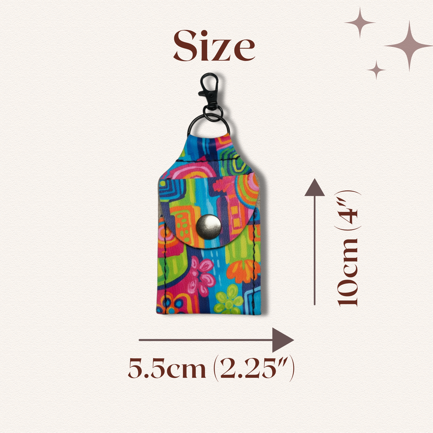 Lip Balm Keychain Holder