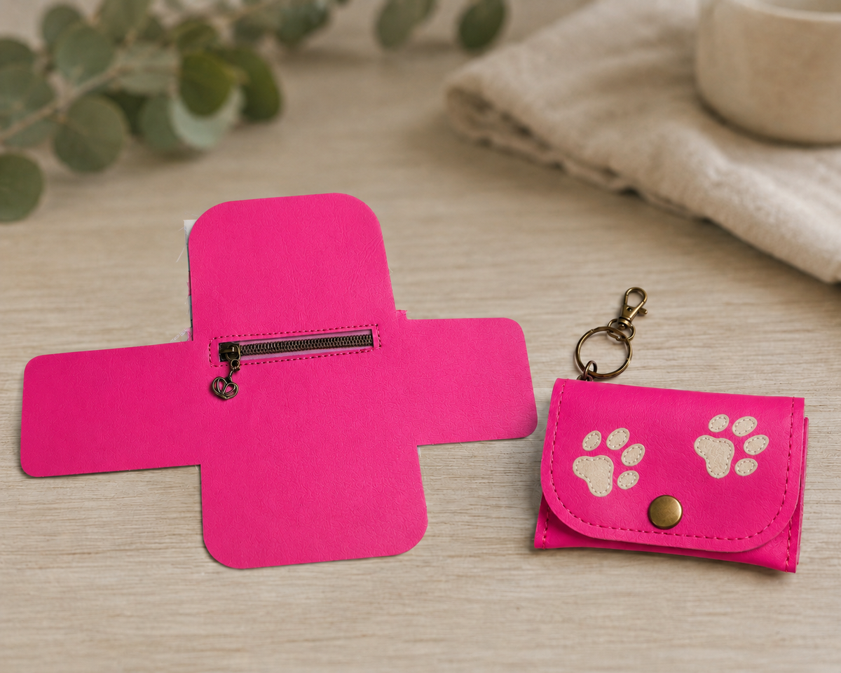Sassy Wallet Sewing Pattern | PDF Wallet Pattern | DIY Zipper Pocket, Card slots Wallet