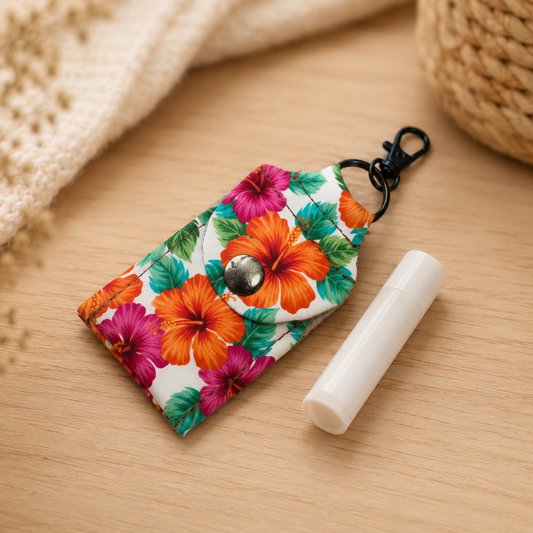 Lip Balm Keychain Holder