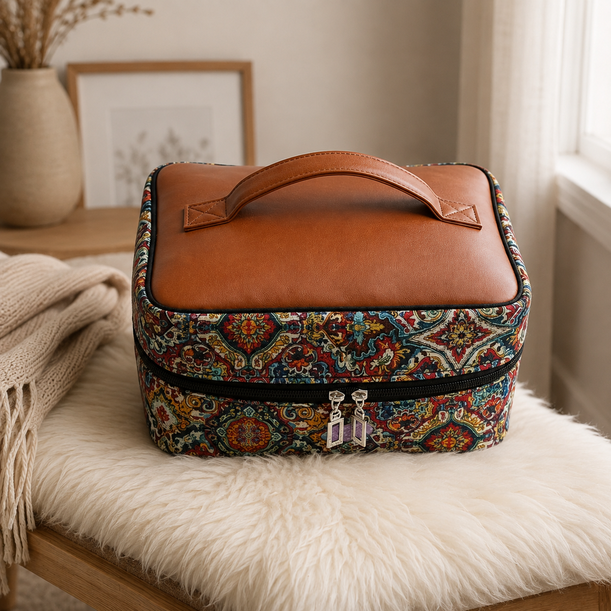 Storage Zipper Organizer Sewing Pattern/ PDF  Zipper Organizer/ DIY Quilted Zipper Pouch