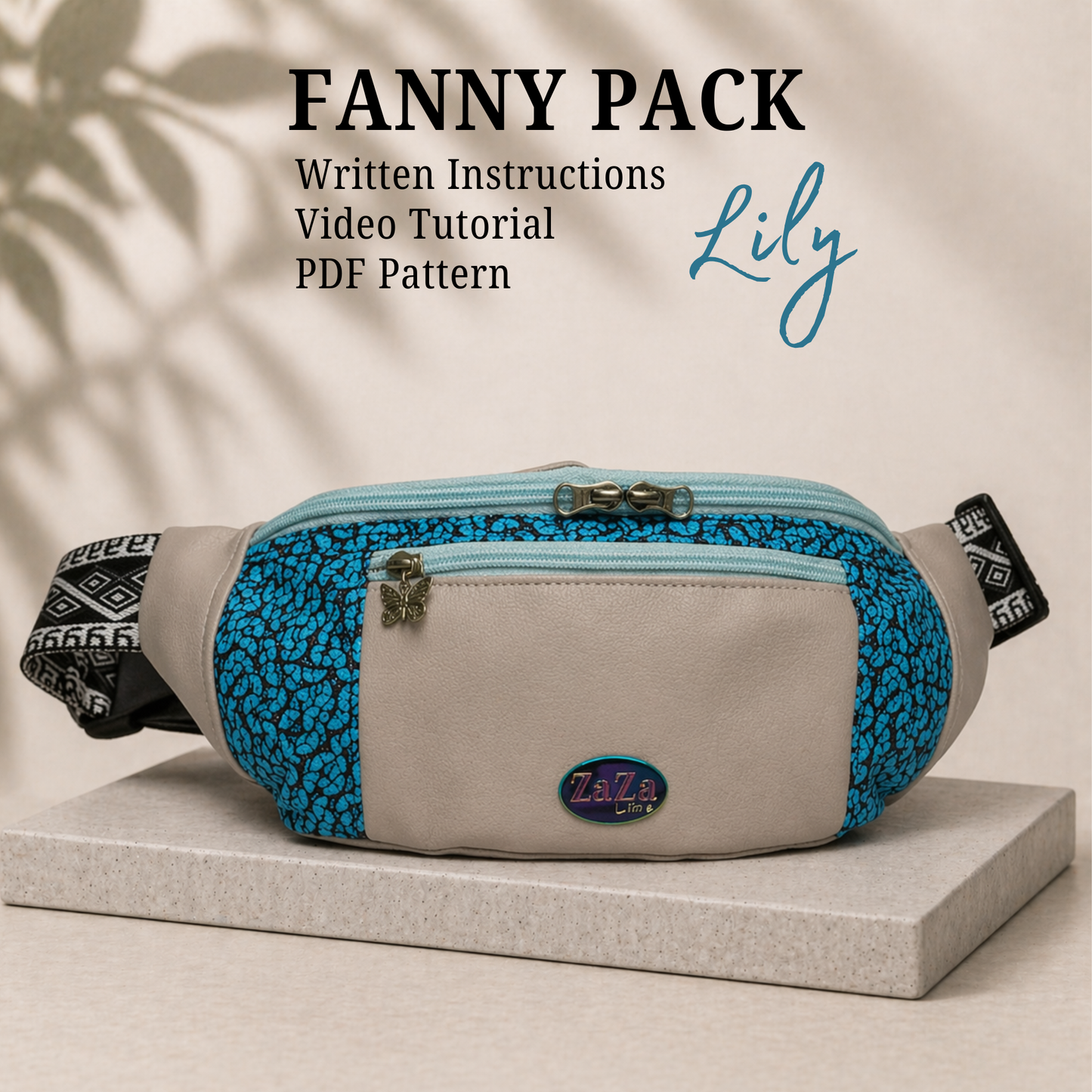 LILY Fanny Pack Sewing Pattern