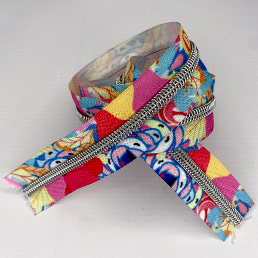 #5 Nylon Picasso Zipper