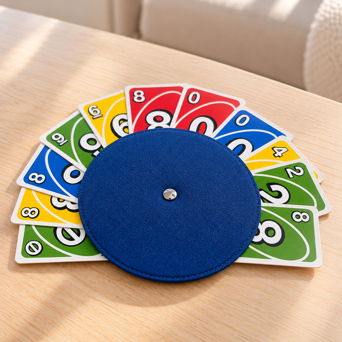 Playing Card Holder Sewing Pattern PDF, 2 Sizes, Fold-Out UNO Card Holder