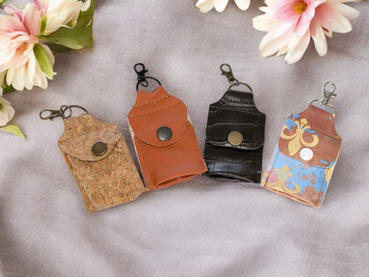 Lip Balm Keychain Holder