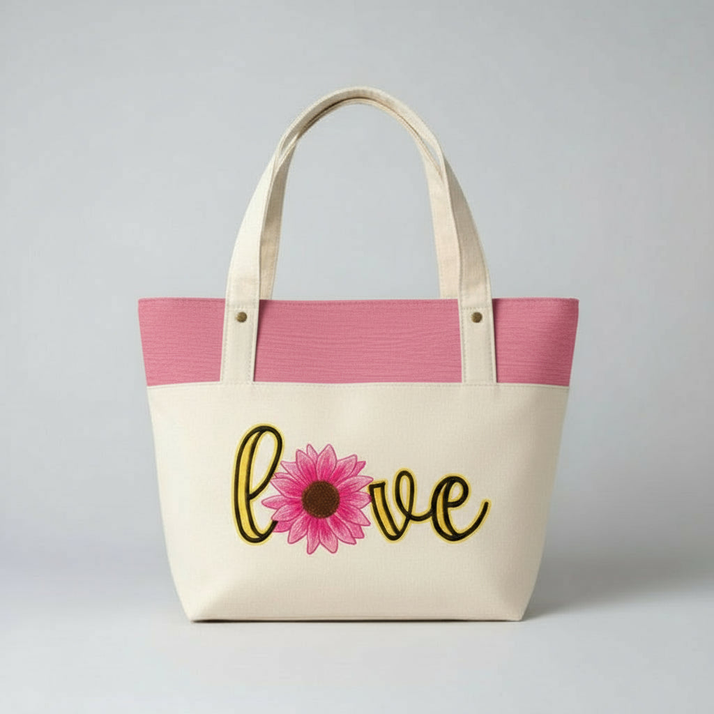 Sunflower Love Tote Bag
