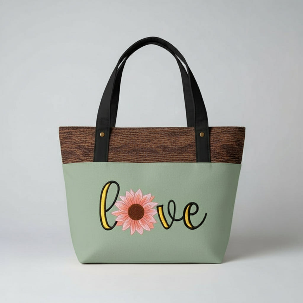 Sunflower Love Tote Bag