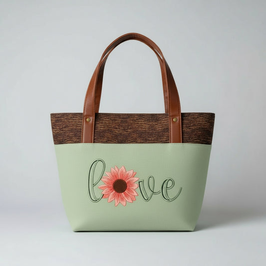 Sunflower Love Tote Bag
