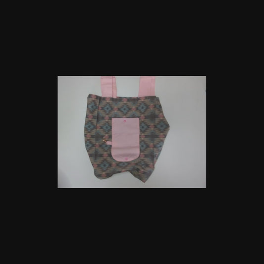 Folding Shopping Bag Sewing Pattern/ PDF Tote Bag/ DIY Compact Shopping Bag